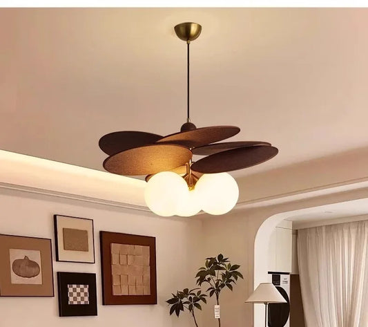 Modern Retro Rattan Weave Pendant Ceiling Light │ Vintage Chandelier Hanging Lamp - Besontique Home