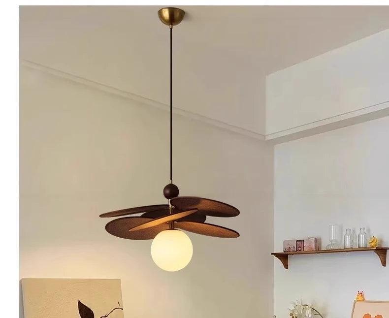 Modern Retro Rattan Weave Pendant Ceiling Light │ Vintage Chandelier Hanging Lamp - Besontique Home