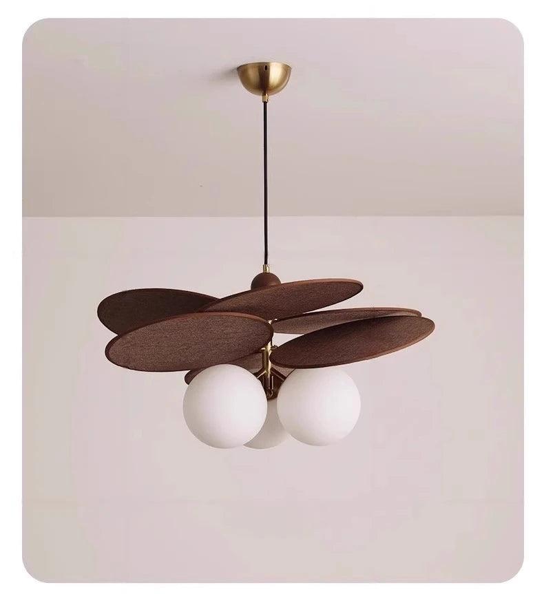 Modern Retro Rattan Weave Pendant Ceiling Light │ Vintage Chandelier Hanging Lamp - Besontique Home