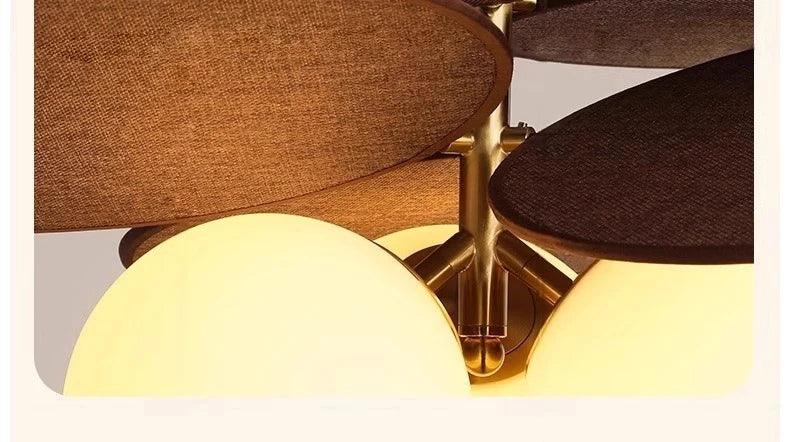Modern Retro Rattan Weave Pendant Ceiling Light │ Vintage Chandelier Hanging Lamp - Besontique Home
