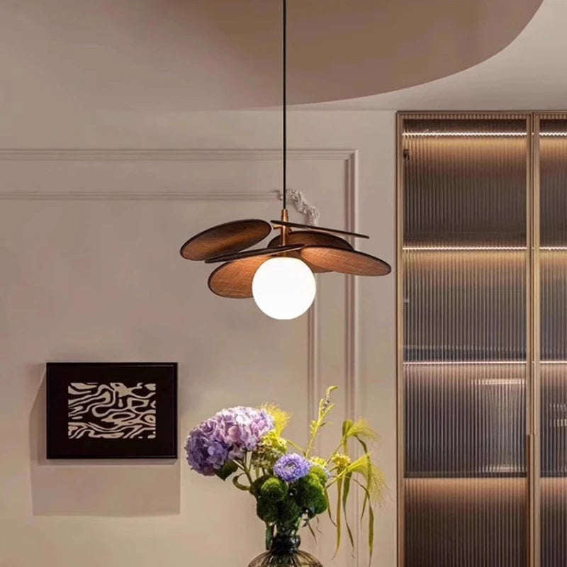 Modern Retro Rattan Weave Pendant Ceiling Light │ Vintage Chandelier Hanging Lamp - Besontique Home