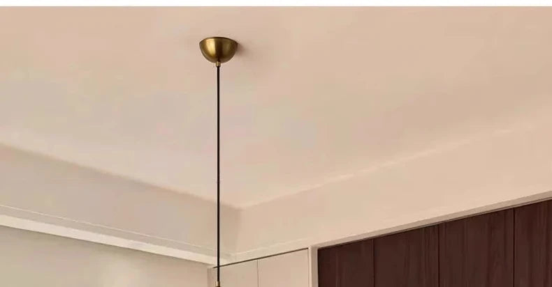Modern Retro Rattan Weave Pendant Ceiling Light │ Vintage Chandelier Hanging Lamp - Besontique Home