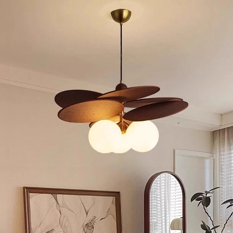Modern Retro Rattan Weave Pendant Ceiling Light │ Vintage Chandelier Hanging Lamp - Besontique Home