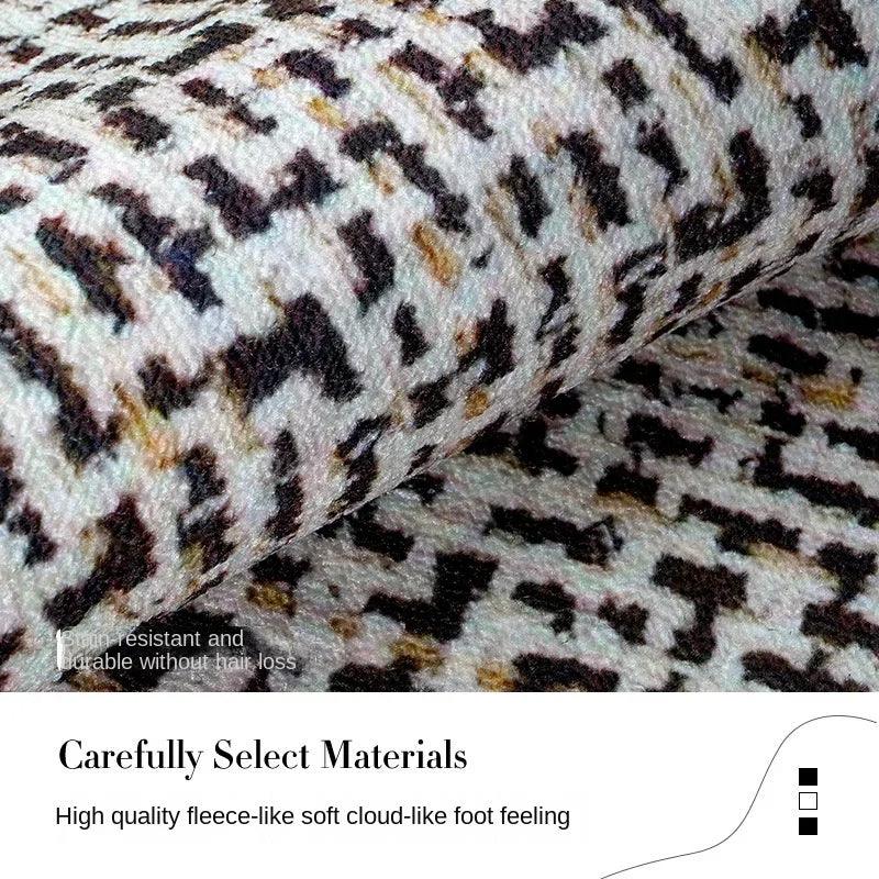 Modern Retro Style Round Non-slip Floor Mat Rug Carpet - Besontique Home
