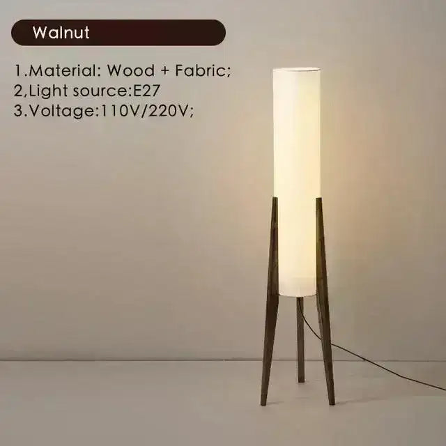 modern-retro-wood-fabric-tripod-floor-lamp-scandinavian-art-led-home-mood-tall-stand-light-besontique-home-70696 - Besontique Home