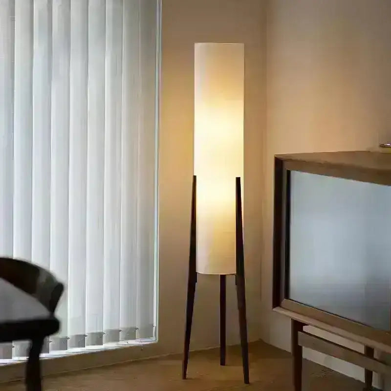 modern-retro-wood-fabric-tripod-floor-lamp-scandinavian-art-led-home-mood-tall-stand-light-besontique-home-91766 - Besontique Home