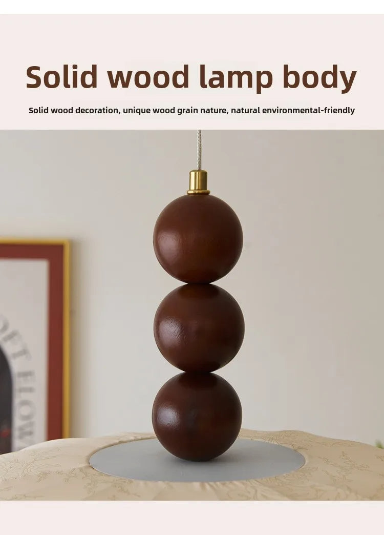 Modern Vintage Cloth Pendant Ceiling Light │ Japandi Retro Chandelier Hanging Lamp - Besontique Home