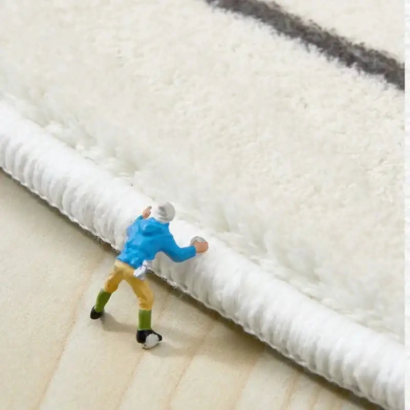 neutral-color-round-floor-plush-rug-minimal-beige-fading-pattern-decorative-carpet-simple-large-lounge-mat-besontique-home-75385 - Besontique Home