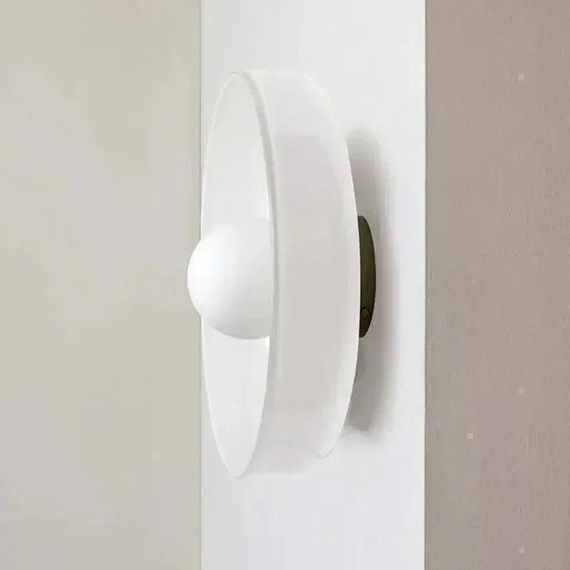Nordic Color Vitnage Glass Ceiling Lamp │ Modern Minimal Entryway Hallway Hanging Light - Besontique Home