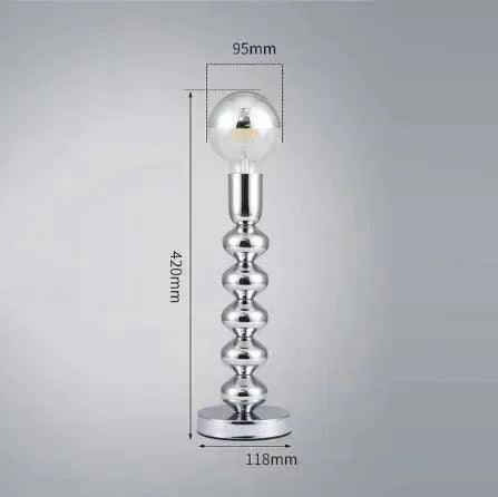 Nordic LED Metal Decorative Night Light │ Modern Vintage Minimal Desk Lamp for Bedroom Decor - Besontique Home