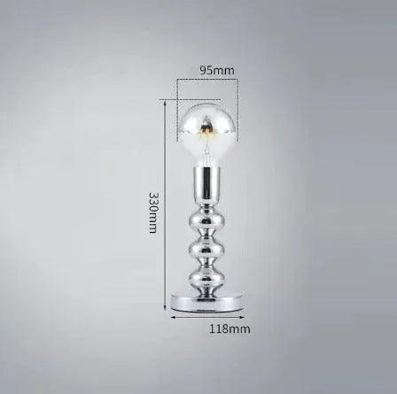 Nordic LED Metal Decorative Night Light │ Modern Vintage Minimal Desk Lamp for Bedroom Decor - Besontique Home