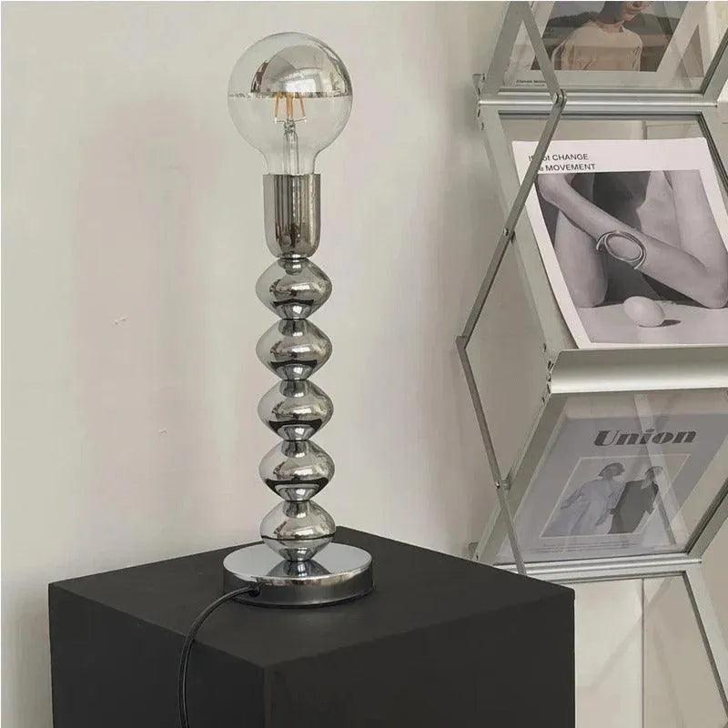 Nordic LED Metal Decorative Night Light │ Modern Vintage Minimal Desk Lamp for Bedroom Decor - Besontique Home