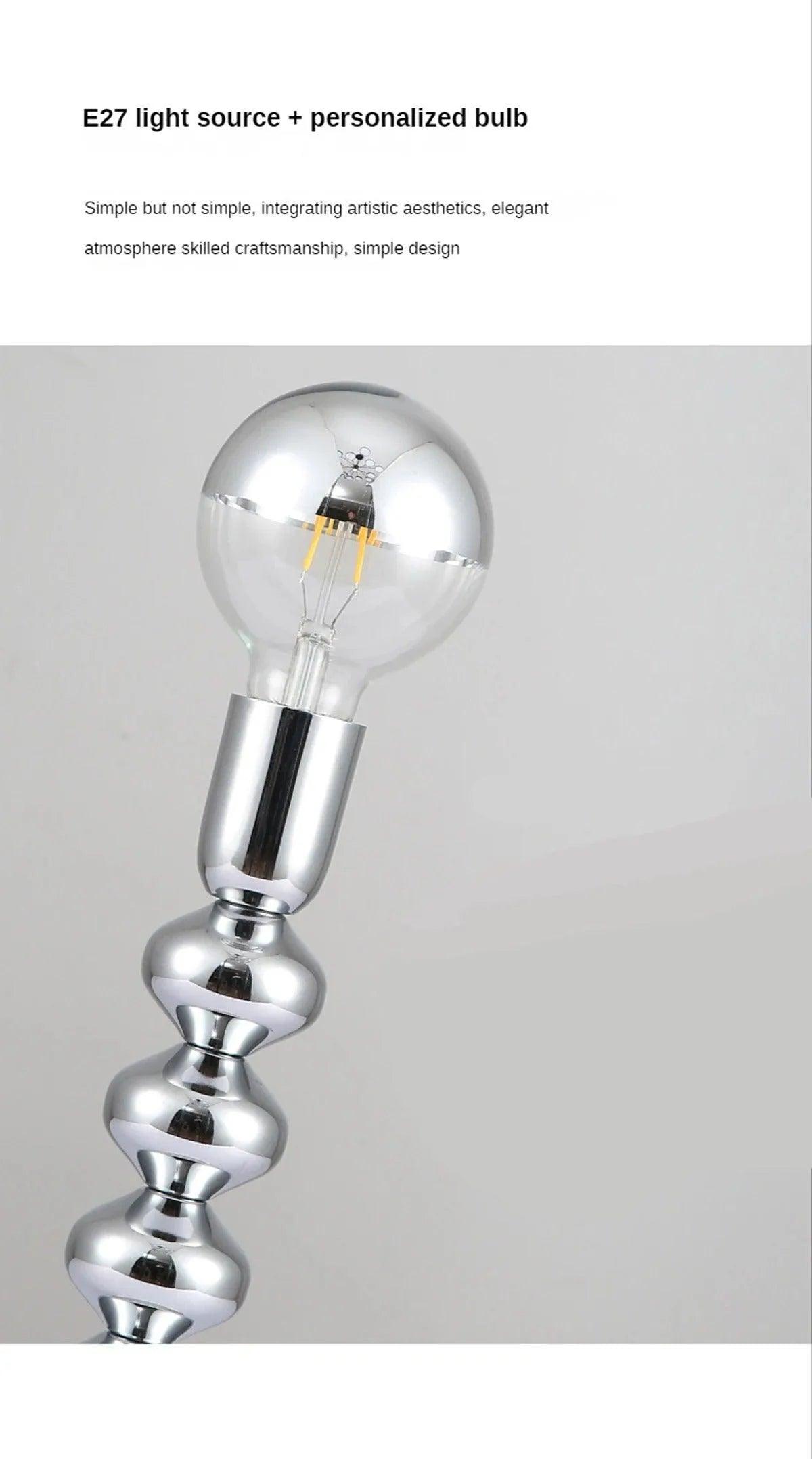 Nordic LED Metal Decorative Night Light │ Modern Vintage Minimal Desk Lamp for Bedroom Decor - Besontique Home