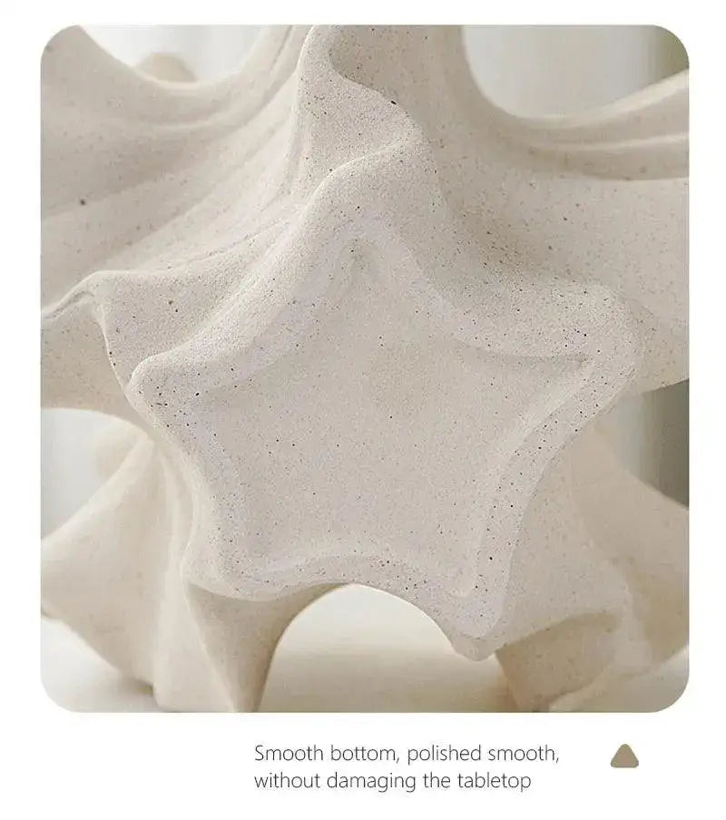 nordic-minimalist-art-coral-shape-vase-ceramic-flower-pampas-grass-pot-besontique-home-32199 - Besontique Home