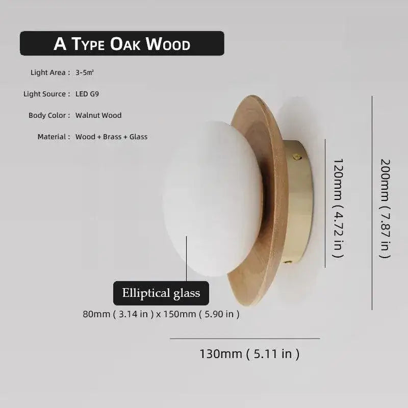nordic-retro-wooden-wall-lighting-modern-led-indoor-wall-sconces-lamp-light-bedroom-decor-besontique-home-56145 - Besontique Home
