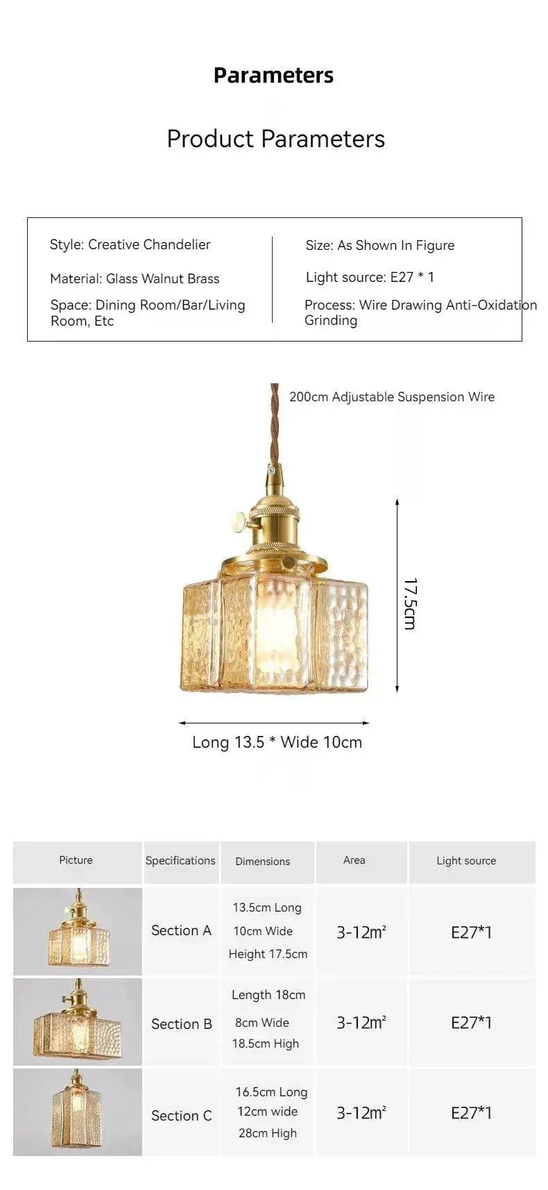 nordic-vintage-glass-pendant-ceiling-lamp-lighting-modern-dining-table-chandeliers-hanging-light-besontique-home-52712 - Besontique Home