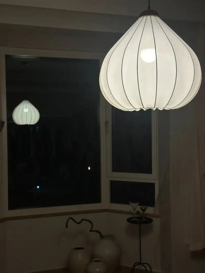 retro-vintage-fabric-pendant-light-japandi-art-deco-ceiling-chandelier-besontique-home-6 - Besontique Home