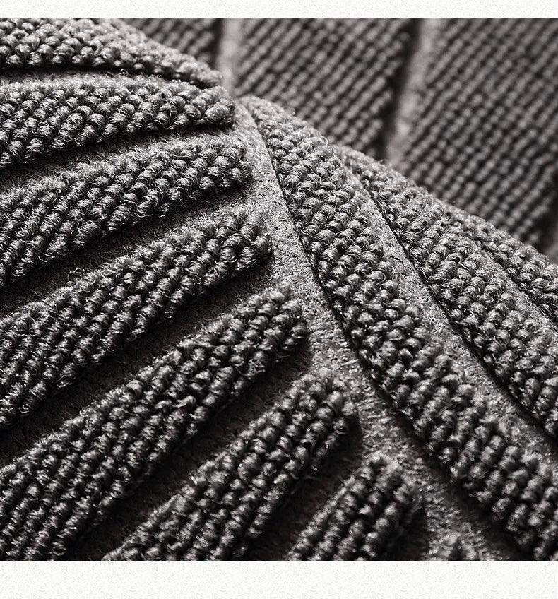 semicircle-geometric-pattern-pvc-door-mat-anti-slip-entrance-floor-rug-mat-footpad-besontique-home-64386 - Besontique Home