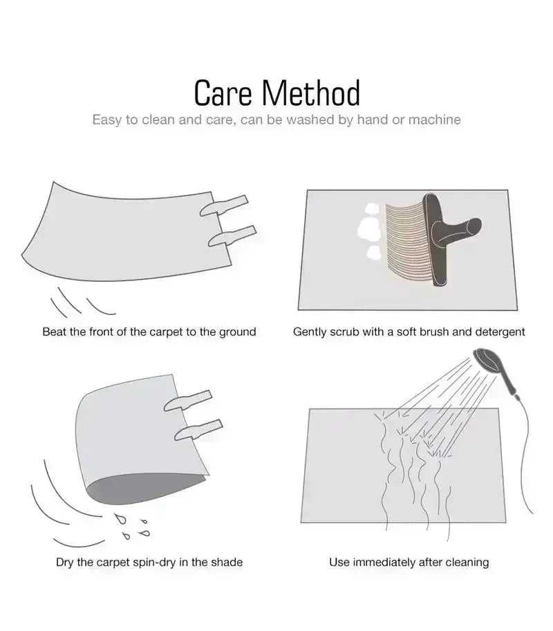 simple-irregular-solid-color-rug-carpet-modern-style-plush-bedroom-living-room-floor-mat-besontique-home-46001 - Besontique Home