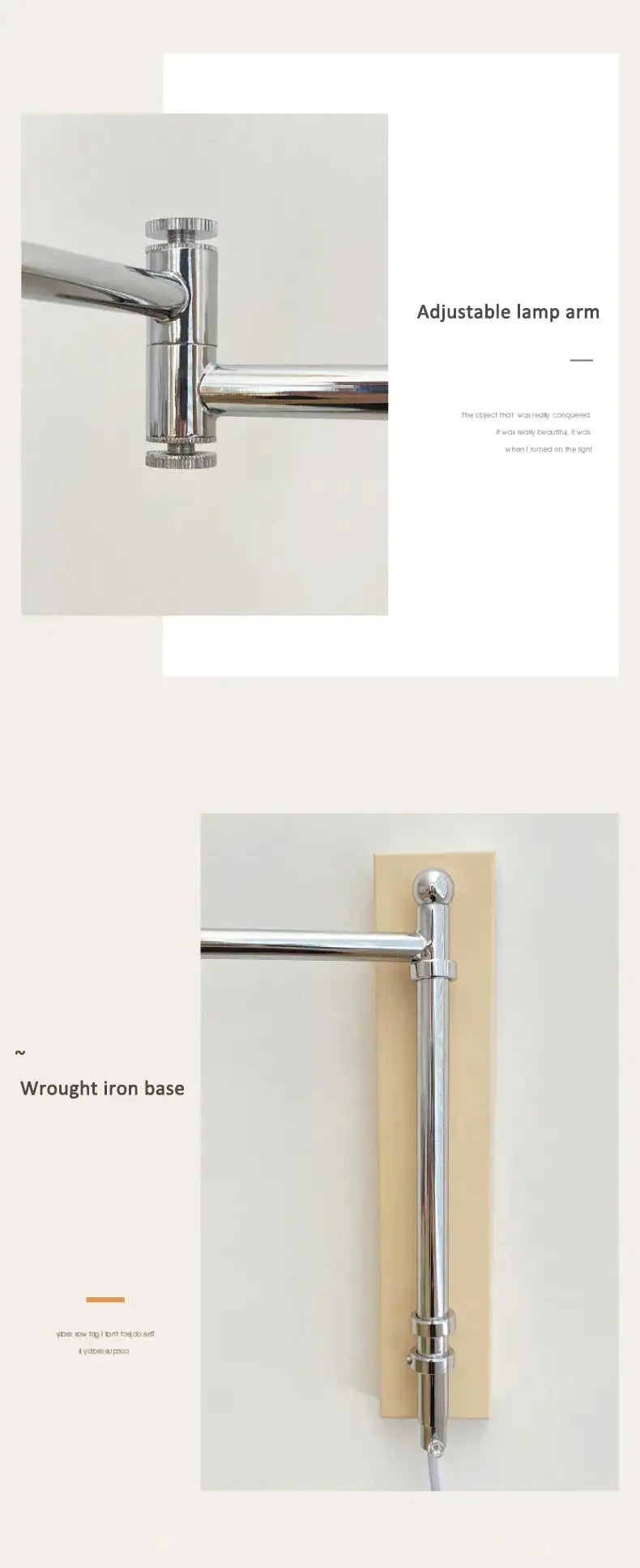 simple-white-beige-arm-wall-lamp-modern-nordic-style-led-rotating-metal-hanging-light-copy-besontique-home-42300 - Besontique Home