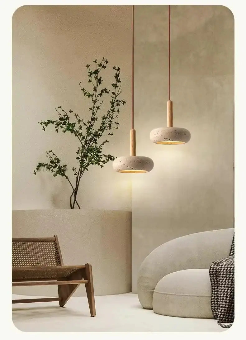 small-travertine-marble-ceiling-lamp-modern-rustic-pendant-bedside-chandeliers-hanging-light-besontique-home-70069 - Besontique Home