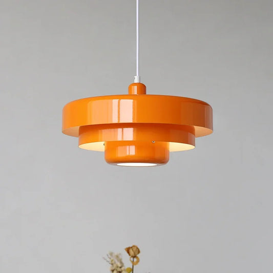 Solid Color Danish Design Ceiling Lamp | Modern Retro Pendant Lighting - Besontique Home