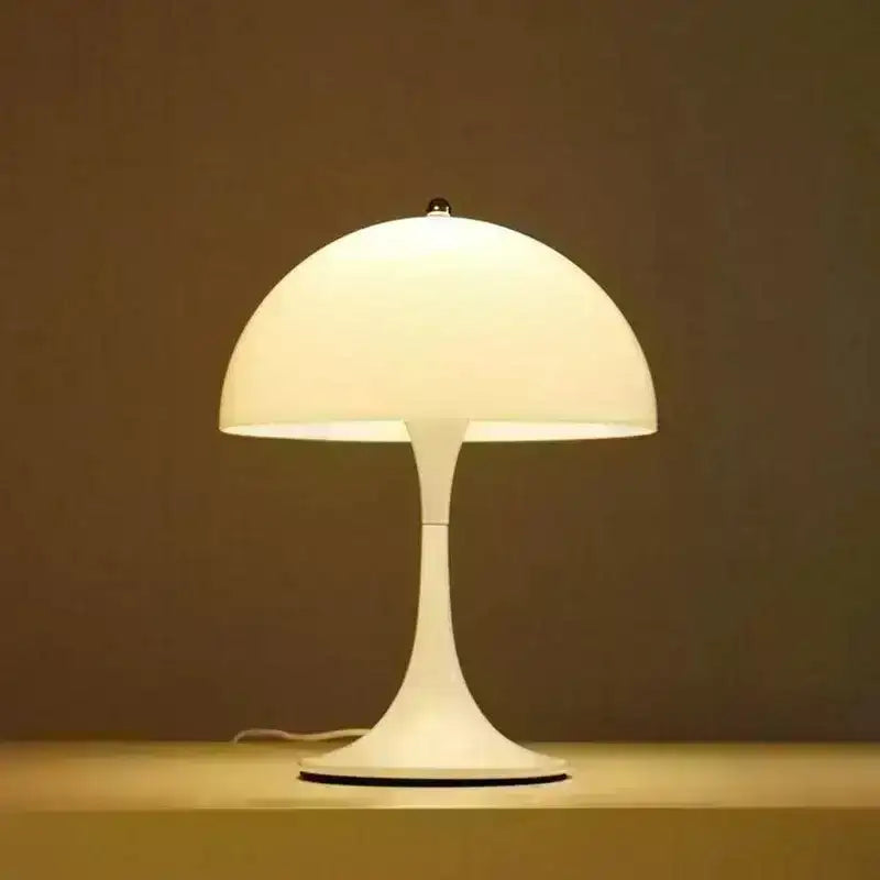 vintage-design-mushroom-shaped-table-lamp-light-white-black-gold-silver-besontique-home-96586 - Besontique Home