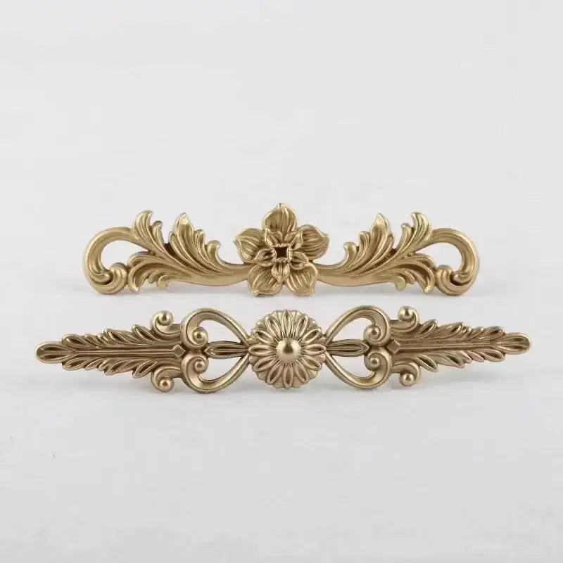 vintage-style-gold-brass-furniture-door-knob-french-european-kitchen-handles-besontique-home-17226 - Besontique Home