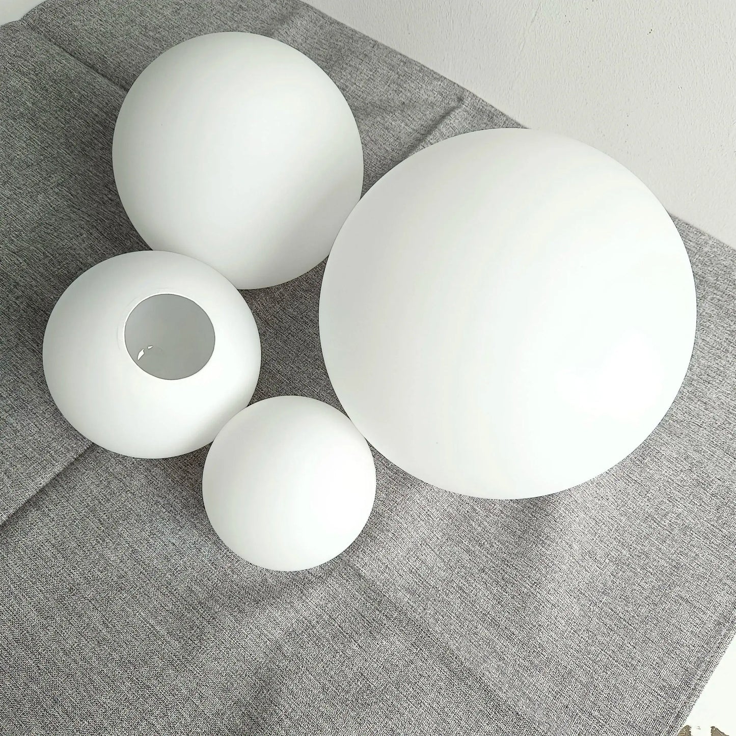 white-glass-ball-lamp-shade-milky-globe-lamp-shades-fitting-light-besontique-home-26570 - Besontique Home