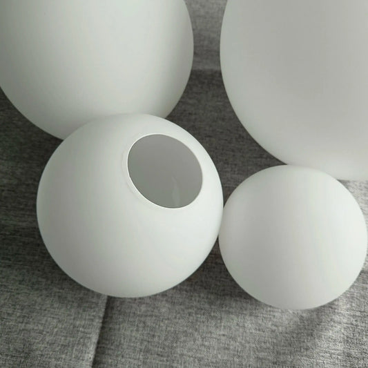 white-glass-ball-lamp-shade-milky-globe-lamp-shades-fitting-light-besontique-home-27444 - Besontique Home