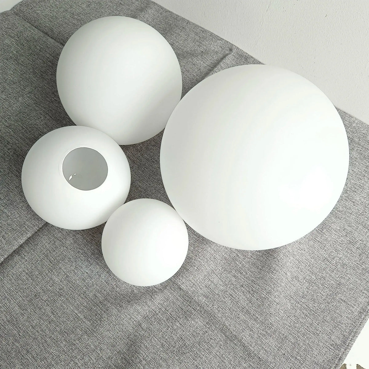 white-glass-ball-lamp-shade-milky-globe-lamp-shades-fitting-light-besontique-home-36688 - Besontique Home