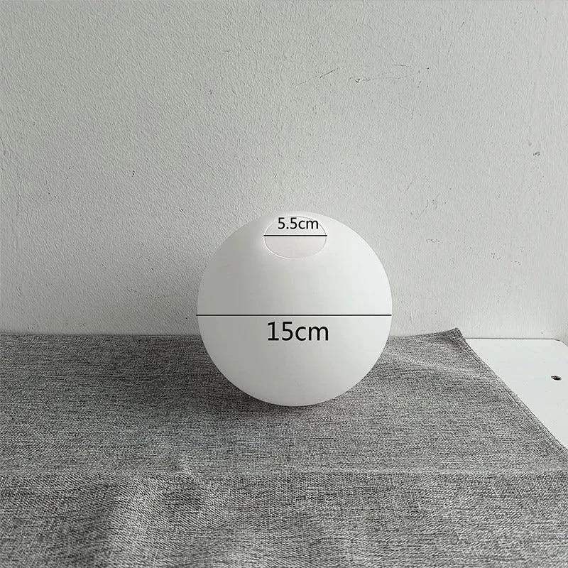 white-glass-ball-lamp-shade-milky-globe-lamp-shades-fitting-light-besontique-home-85110 - Besontique Home