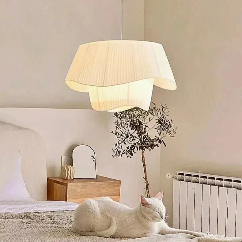 White Pendant Big Ceiling Lamp Light - Besontique Home