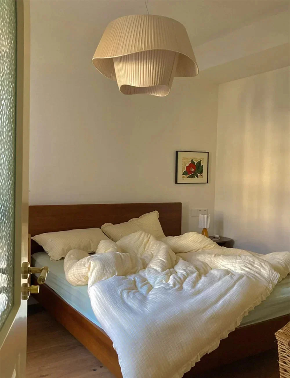 White Pendant Big Ceiling Lamp Light - Besontique Home