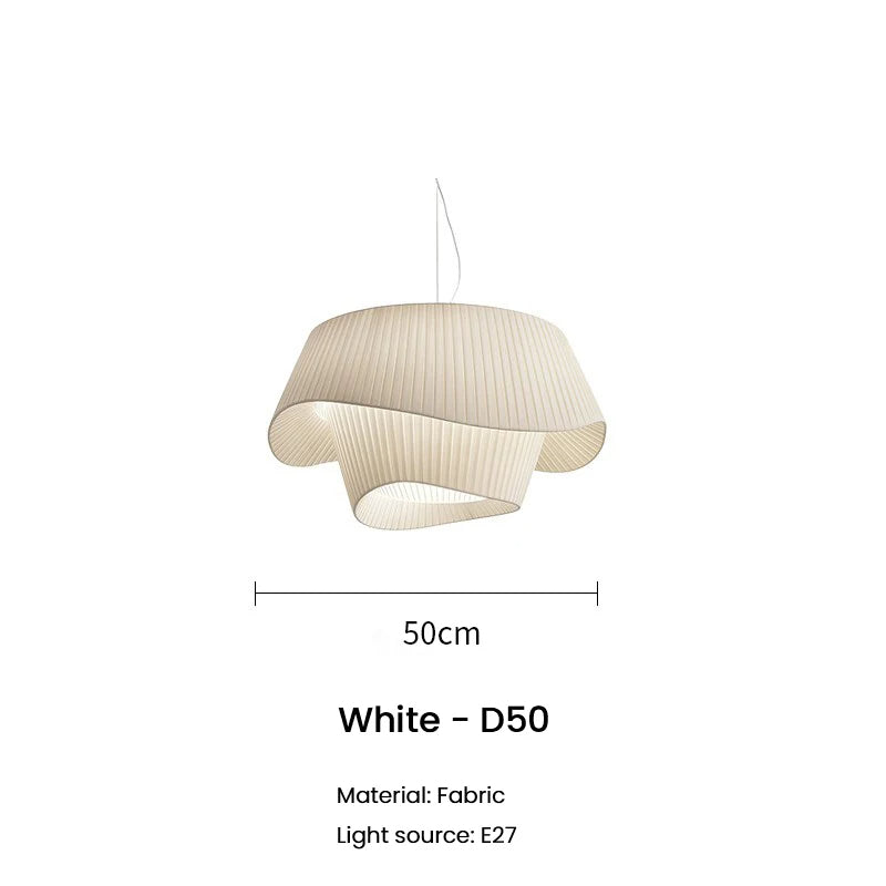 White Pendant Big Ceiling Lamp Light - Besontique Home