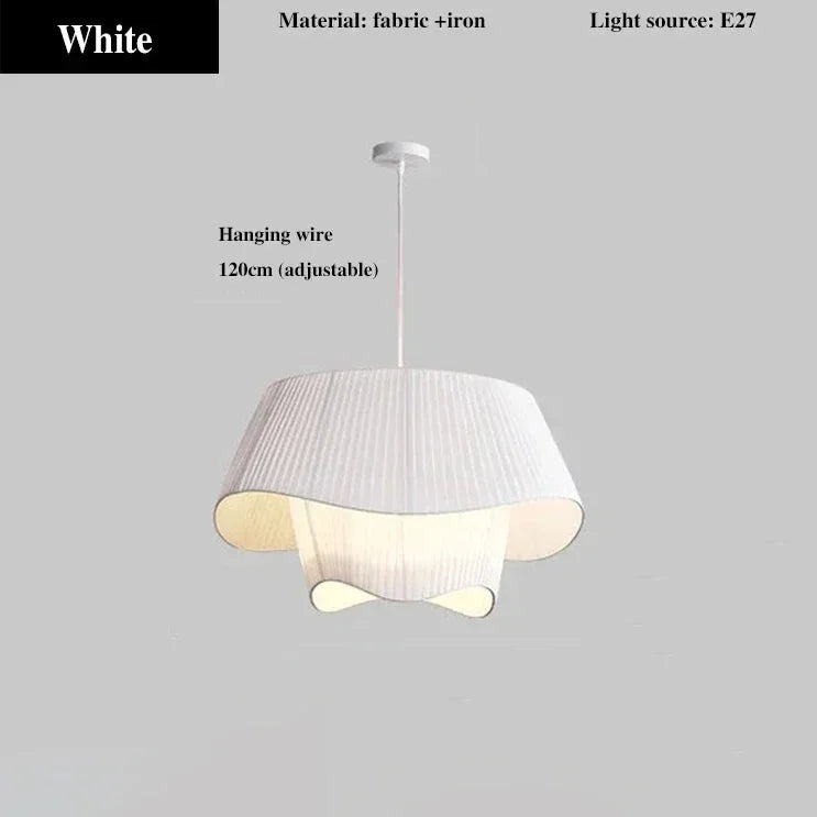 White Pendant Big Ceiling Lamp Light - Besontique Home
