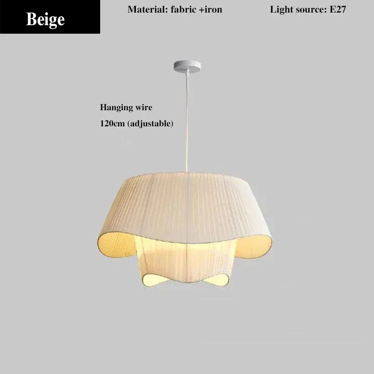 White Pendant Big Ceiling Lamp Light - Besontique Home