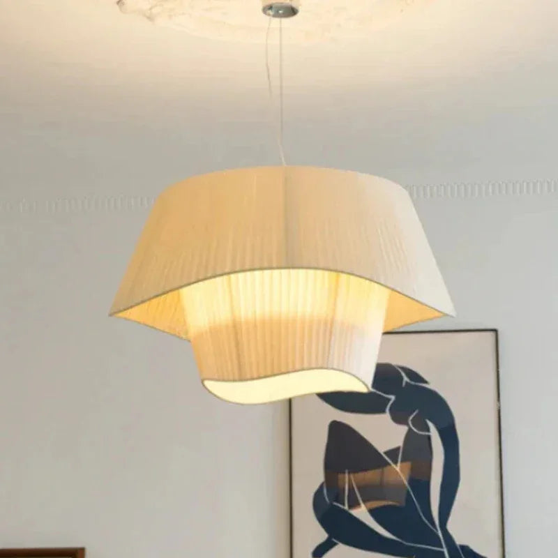 White Pendant Big Ceiling Lamp Light - Besontique Home