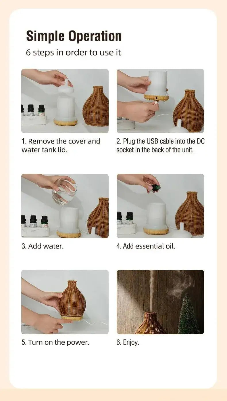wood-ratten-vase-shape-humidifier-besontique-home-54662 - Besontique Home