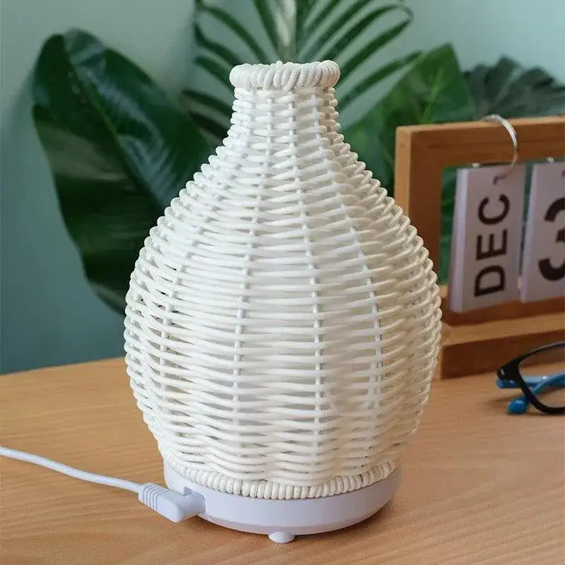 wood-ratten-vase-shape-humidifier-besontique-home-79460 - Besontique Home