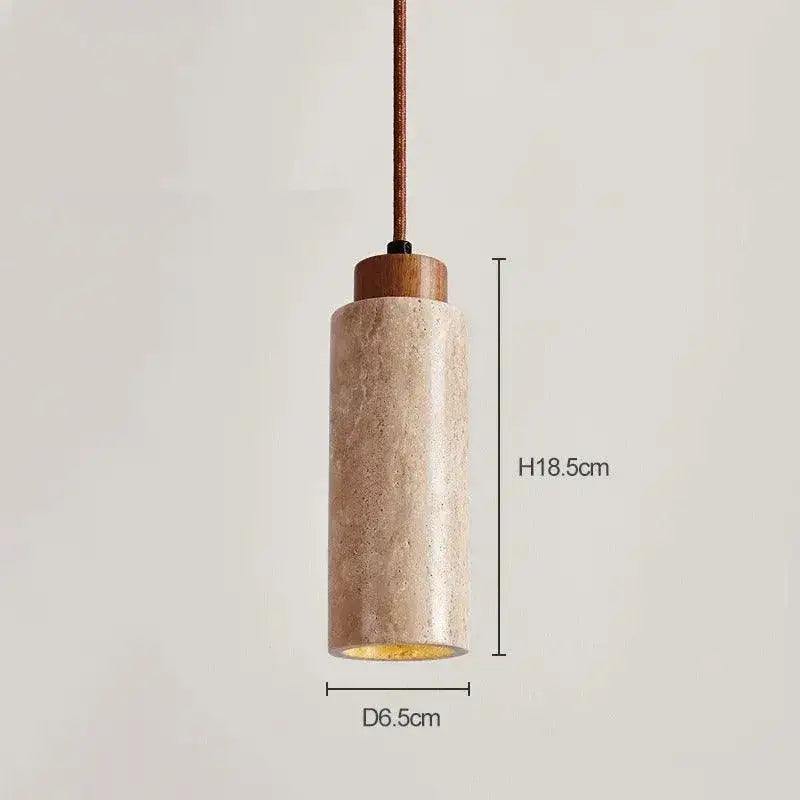 yellow-travertine-marble-ceiling-lamp-lighting-modern-pendant-chandeliers-hanging-light-besontique-home-86976 - Besontique Home