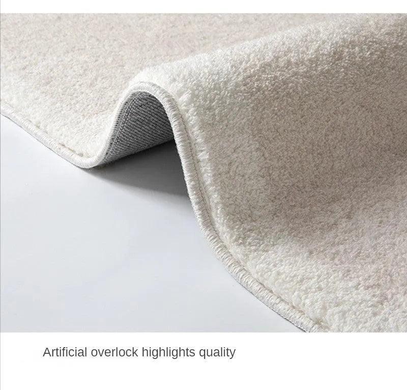 Modern Abstract Light Beige Luxury Non-slip Carpet Rug - Besontique Home