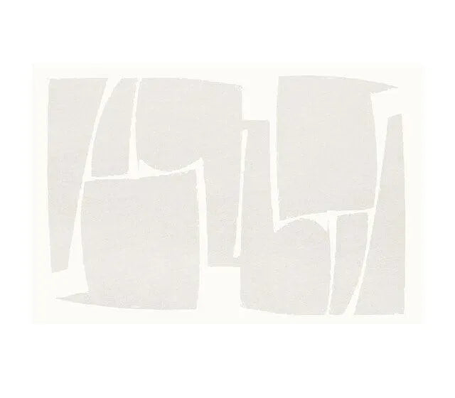 Modern Abstract Light Beige Luxury Non-slip Carpet Rug - Besontique Home