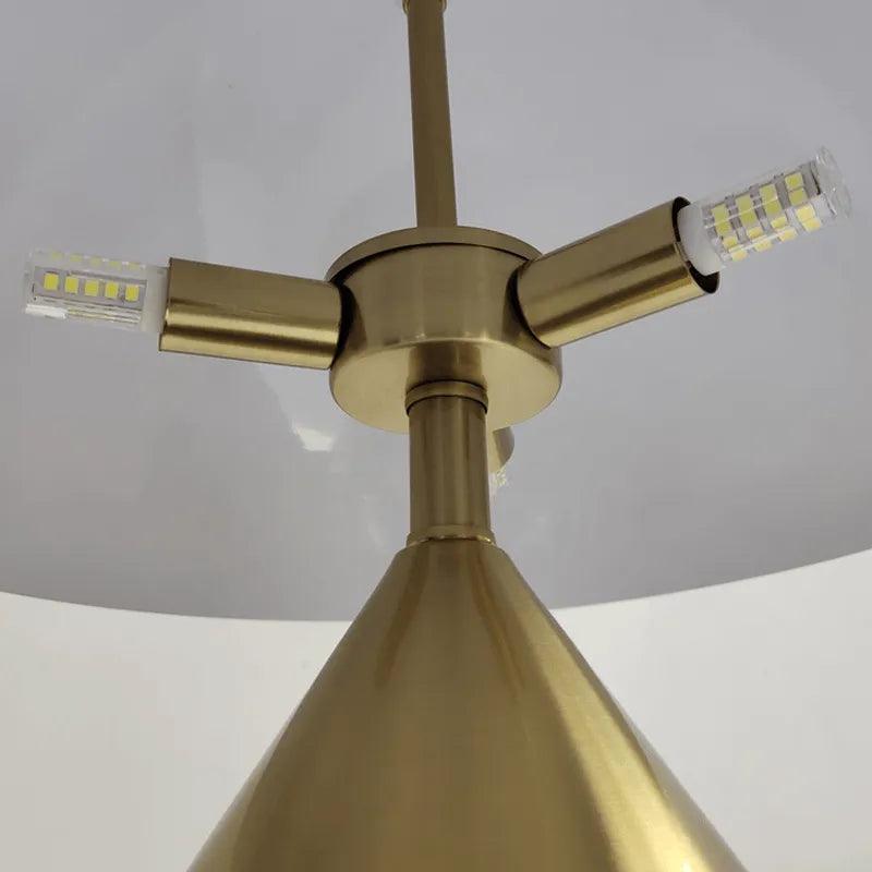 Modern Creative Mushroom Shaped Table Lamp (White / Black / Black and Gold / Gold) - Besontique Home