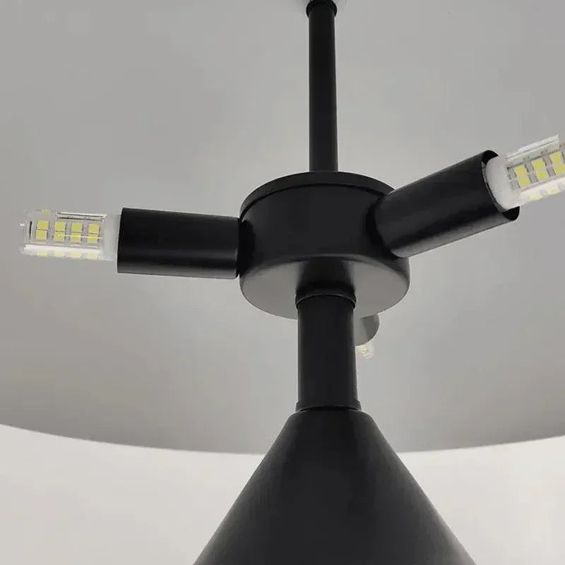 Modern Creative Mushroom Shaped Table Lamp (White / Black / Black and Gold / Gold) - Besontique Home