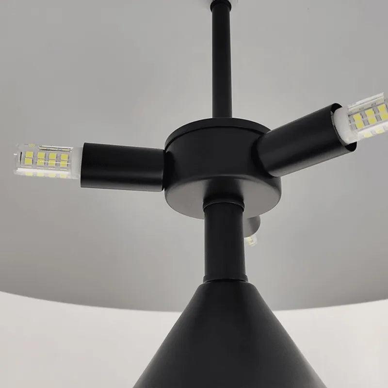 Modern Creative Mushroom Shaped Table Lamp (White / Black / Black and Gold / Gold) - Besontique Home