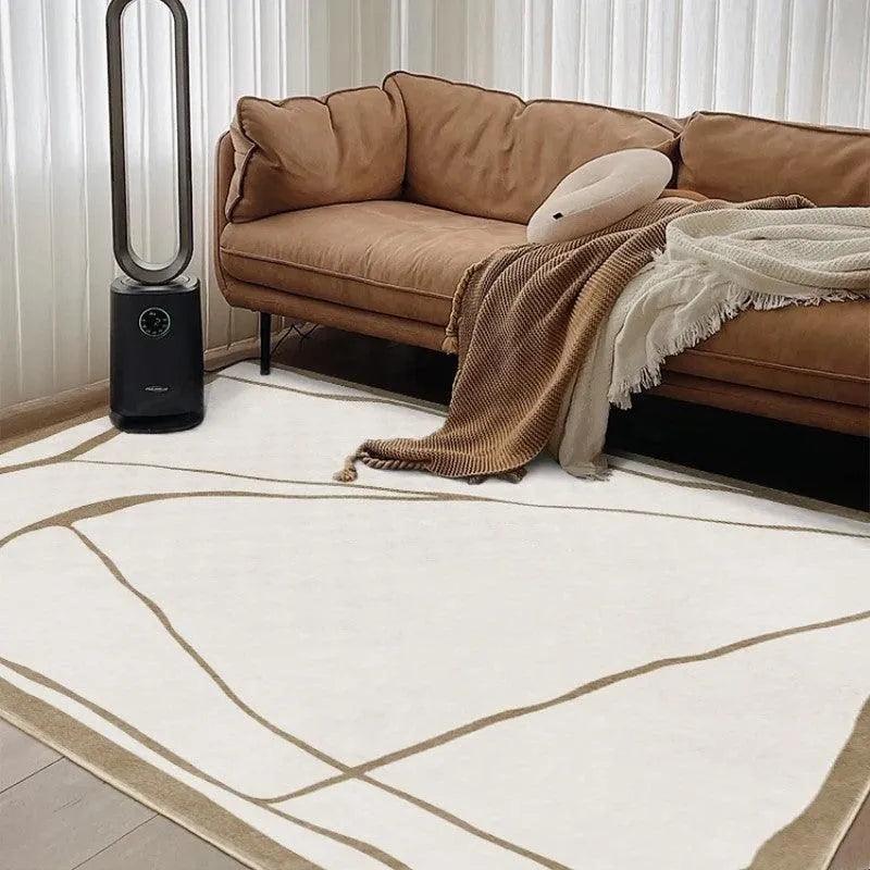 Modern Light Luxury Art Design Carpet │ Living Room Home Decor Soft Large Area Rugs - Besontique Home
