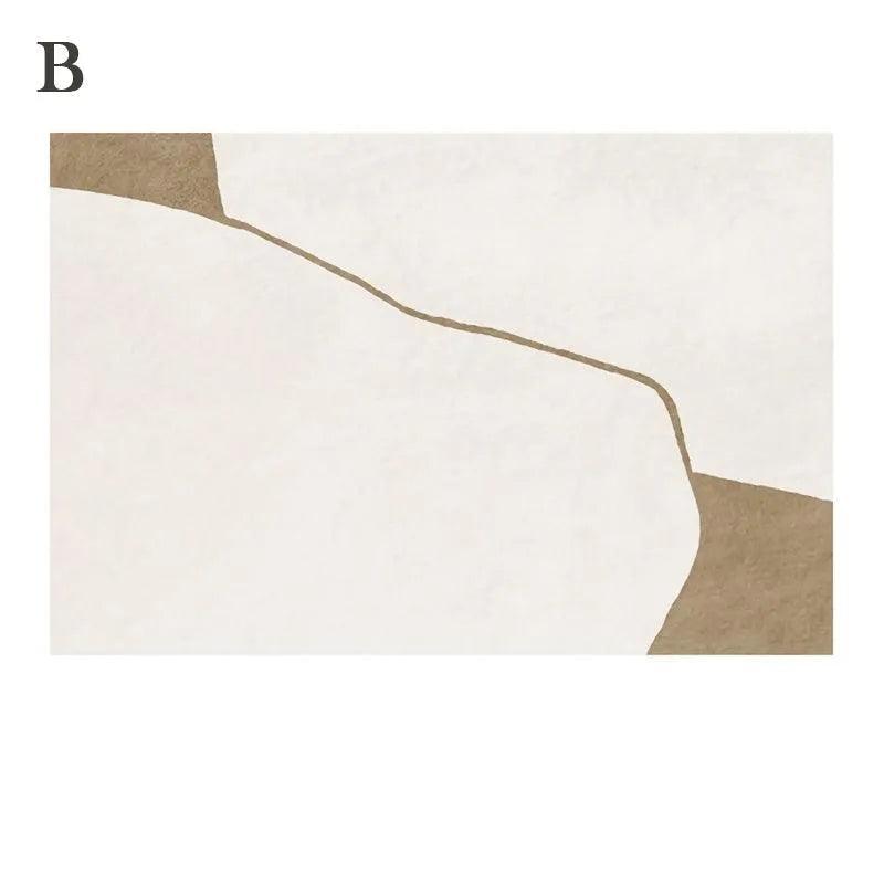 Modern Light Luxury Art Design Carpet │ Living Room Home Decor Soft Large Area Rugs - Besontique Home