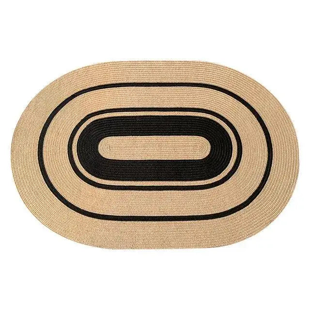 modern-natural-jute-oval-rectangular-rug-minimal-hand-woven-durable-mat-carpet-besontique-home-37858 - Besontique Home