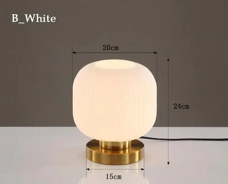 modern-nordic-stained-glass-table-lamp-light-white-amber-green-grey-besontique-home-83166 - Besontique Home